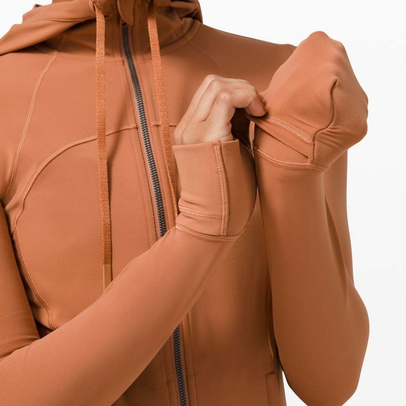 Lululemon Hooded Define Jacket *Nulu in Desert Sun colour size 12 NWT - Picture 2 of 11